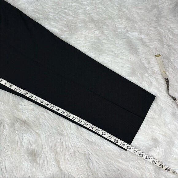 Kenneth Cole Reaction Men’s Black Striped Pleated Relaxed Career‎ Pants W40/L30 - Picture 11 of 13